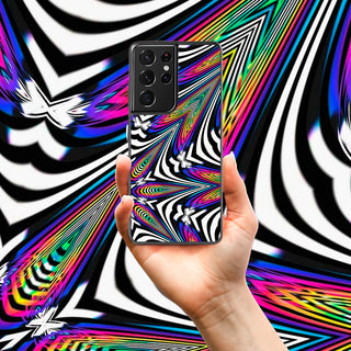 Abstract design LED Case for Samsung