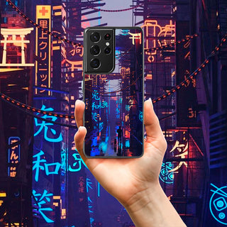 Concept Cyberpunk City LED Case for Samsung