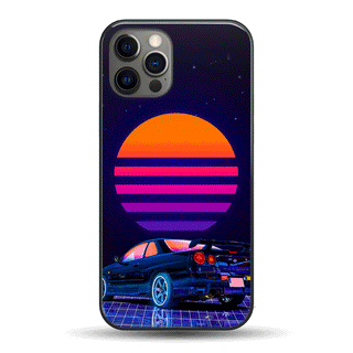 Classic Skyline GTR R34 LED Case for iPhone