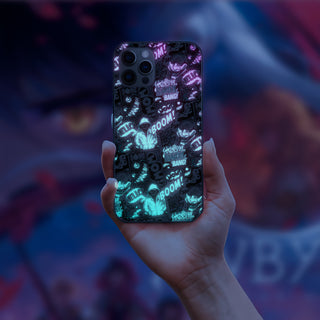 Grimace Art LED Case for iPhone