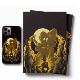 Attack of Black Mage LED Case for iPhone