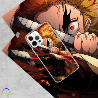 Rengoku Kyoujurou LED 2.0 Case for iPhone