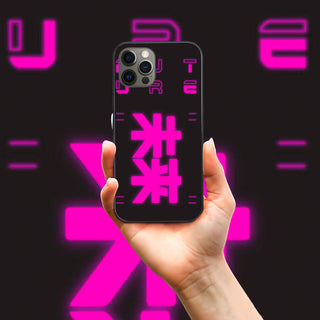 Japan Cyberpunk Art LED Case for iPhone