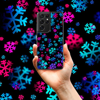 Snowflakes Winter Art LED Case for Samsung