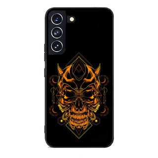 Skull sacred geometry TPU Case for Samsung