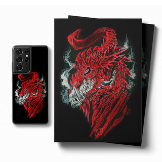 Dragon of the Red Death LED Case for Samsung