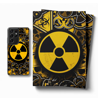 Nuclear Stickers LED Case for Samsung