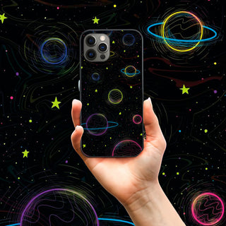 Space Planets Art LED Case for iPhone