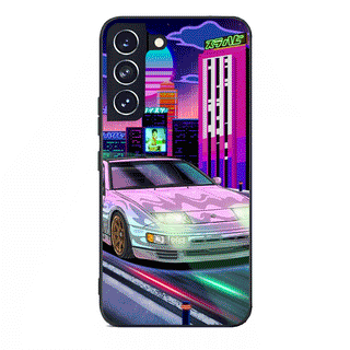 Synthwave Nissan 300ZX LED Case for Samsung