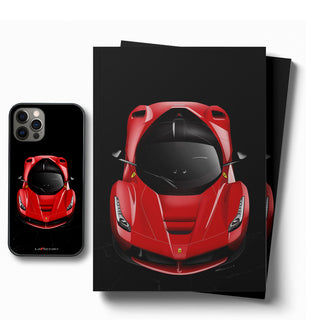 Ferrari Laferrari LED Case for iPhone
