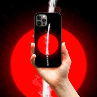 Red Katana Sword LED Case for iPhone