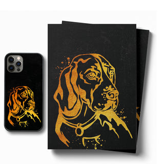 Beagle Dog LED Case for iPhone