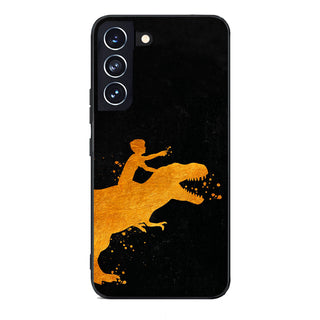 Dinosaur Rider Boy TPU Case for Samsung