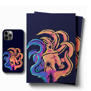 Kurama Nine Tails LED Case for iPhone