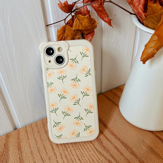 Leather Cute Cases For iPhone Mini Florals