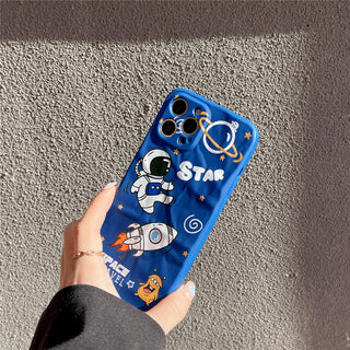 Blue Star Space Cute Phone Cases For iPhone