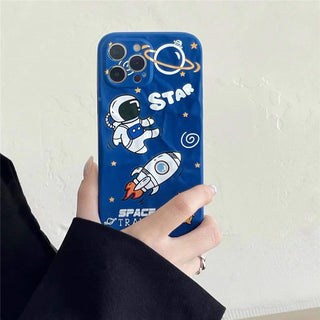 Blue Star Space Cute Phone Cases For iPhone