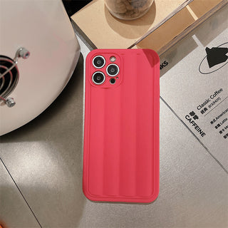 Classic Color Puffer Cute Cases For iPhone